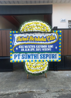 Papan Bunga Duka di Tanjung Unggat