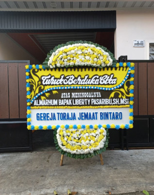 Papan Bunga Duka di Tanjung Unggat