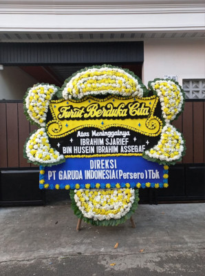 Papan Bunga Duka di Tanjung Unggat