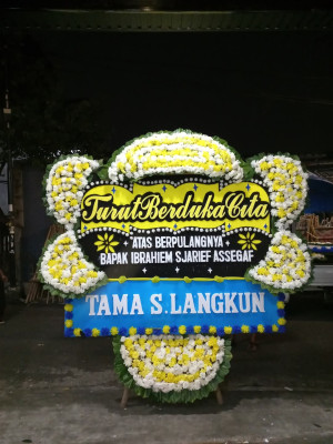 Papan Bunga Duka di Tanjung Unggat